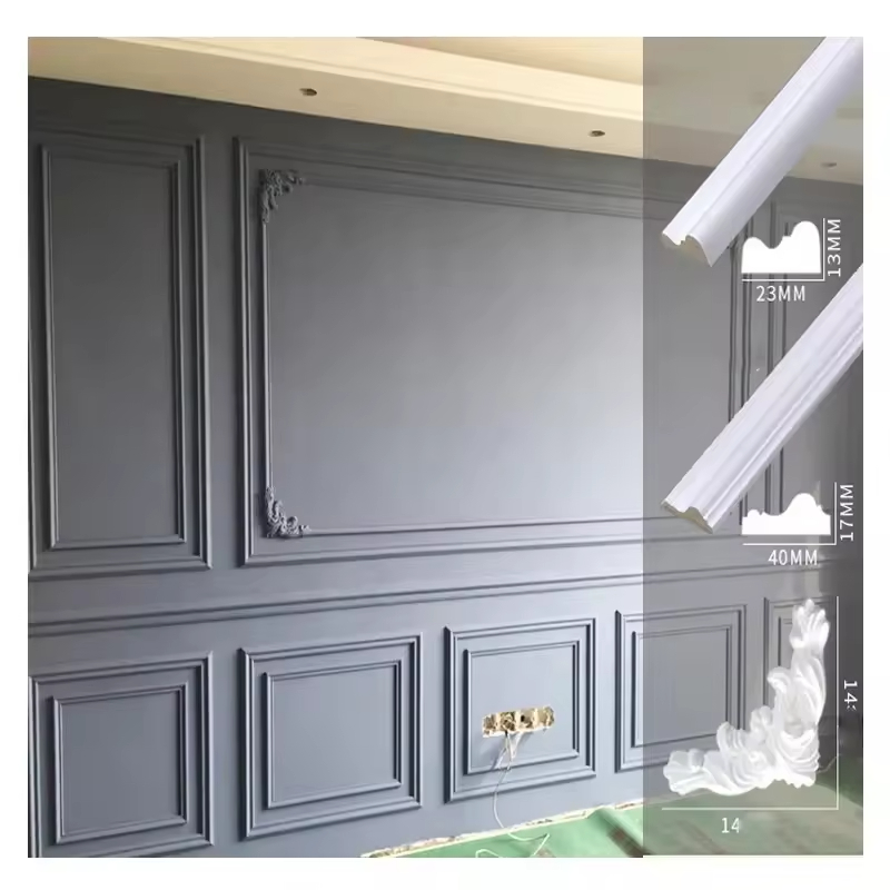 PU Crown Cornice Molding Application